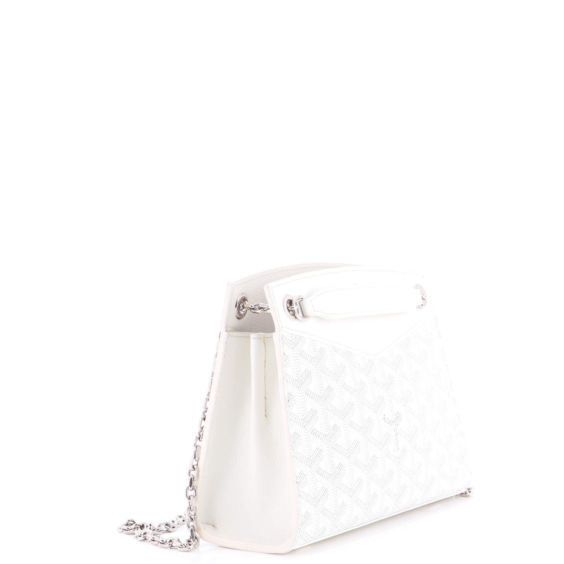 Pre-Owned Goyard Structured Rouette Chain Shoulder Bag Coated Canvas Mini, Alternate, color, 