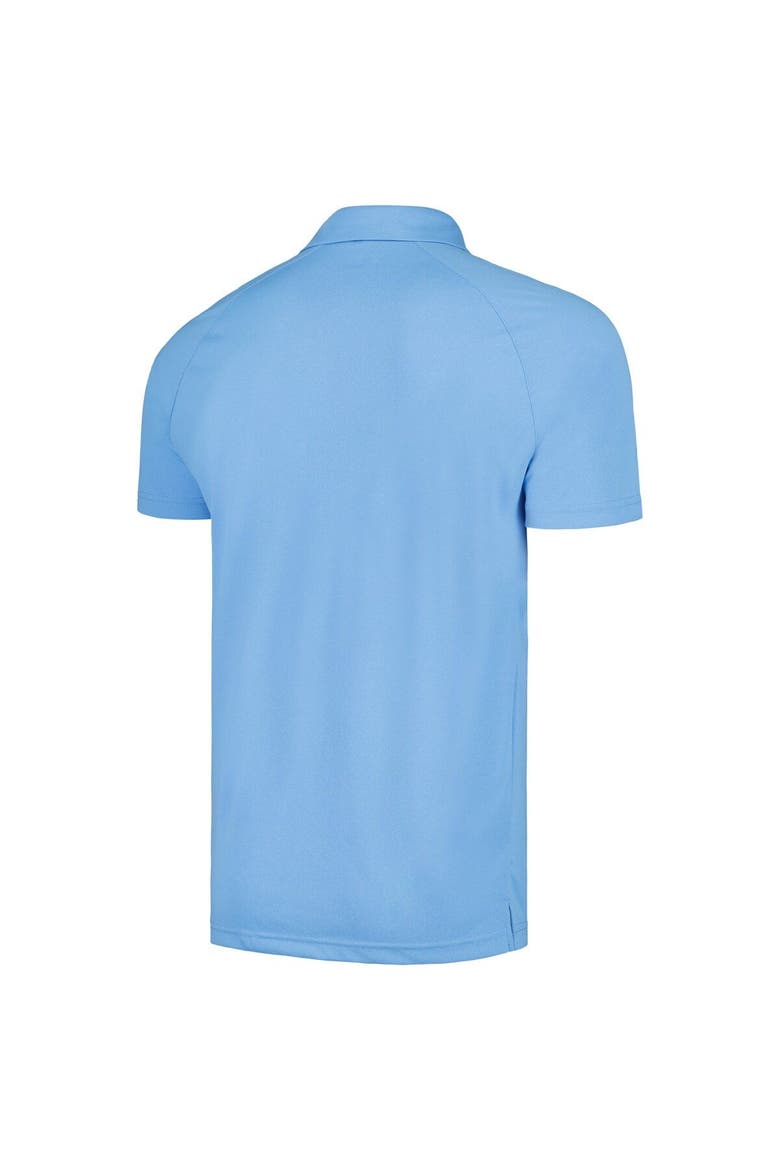 Men's Levelwear Light Blue Chicago Cubs Sector Batter Up Raglan Polo, Alternate, color, Light Blue
