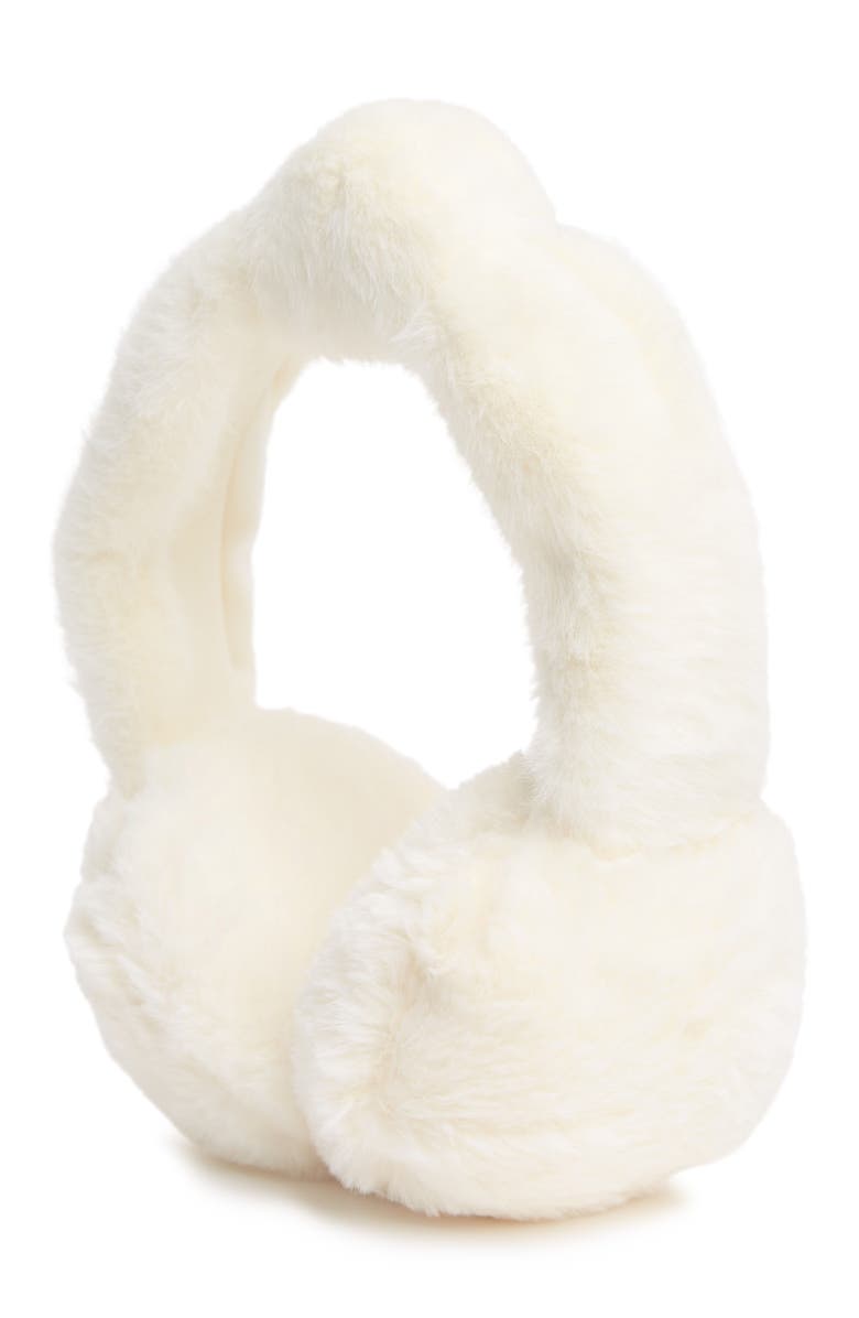 Vince Camuto Faux Fur Ear Muffs, Main, color, 