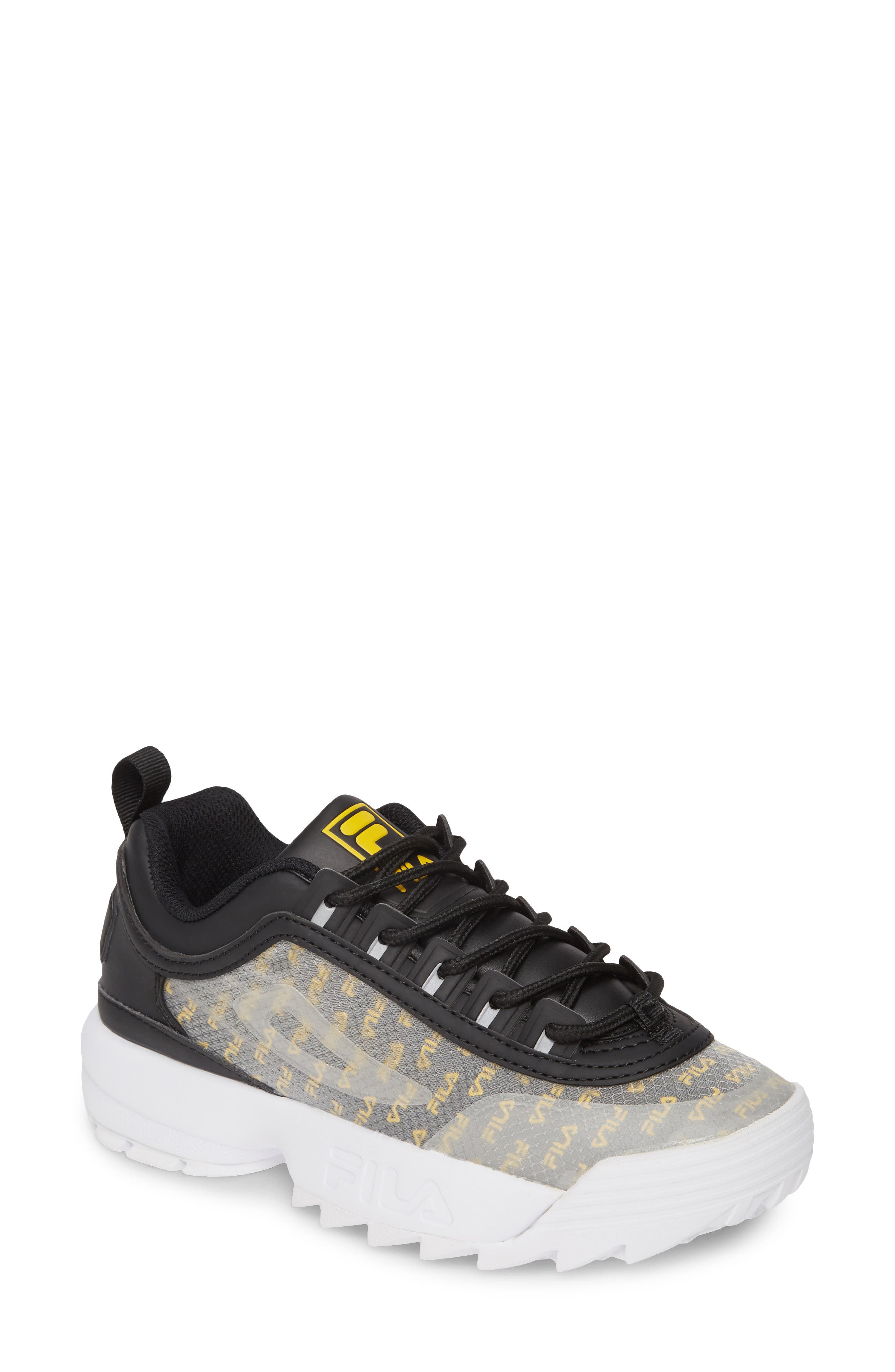 FILA Disruptor II Clear Logo Sneaker, Main, color, 