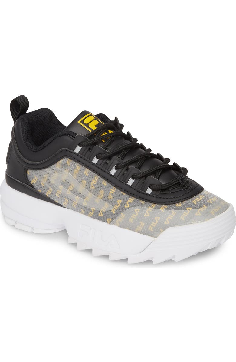 FILA Disruptor II Clear Logo Sneaker, Main, color,
