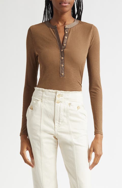 Drexler Knit Henley Top