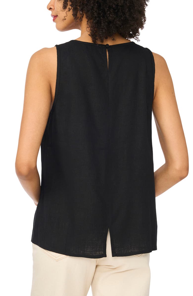 Vince Camuto Sleeveless Top, Alternate, color, Rich Black
