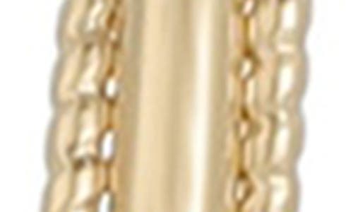 Ettika Set Of 3 Mixed Hoop Earrings In Gold