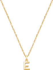 Tiny Blessings 14K Gold Modern Initial 12-14" Necklace