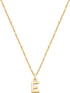 Tiny Blessings 14K Gold Modern Initial 12-14" Necklace