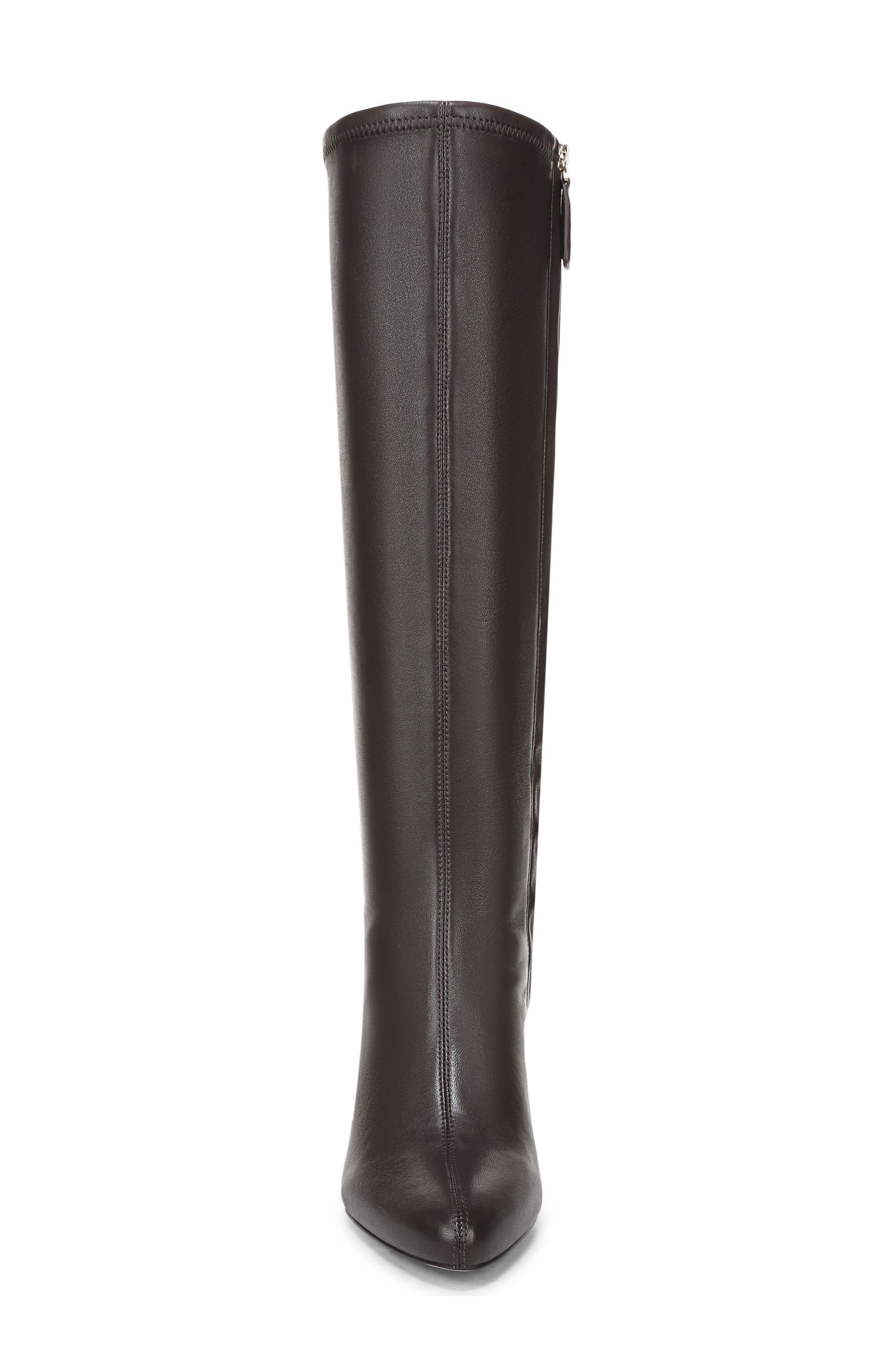 Faye Knee High Boot, Alternate, color, COFFEE BROWN