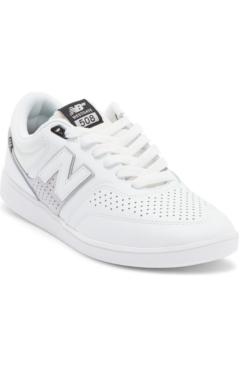 New Balance 508 Westgate Sneaker, Main, color, White/ Grey