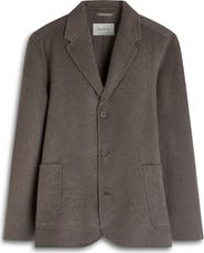 Bugatchi Felted Wool Blend Three Button Blazer