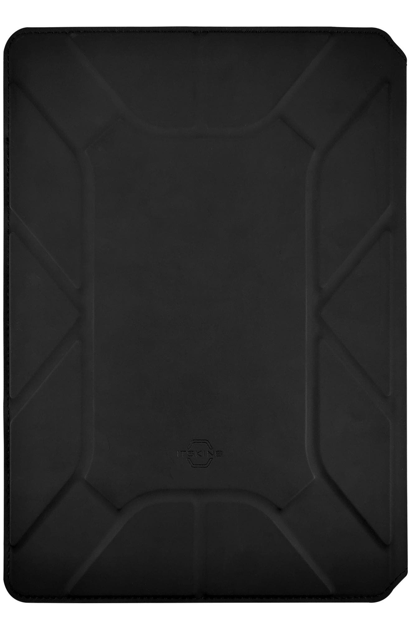 ITSkins Hexo Universal Folio Case for 9 to 10.5 Inch Tablets, Alternate, color, Black