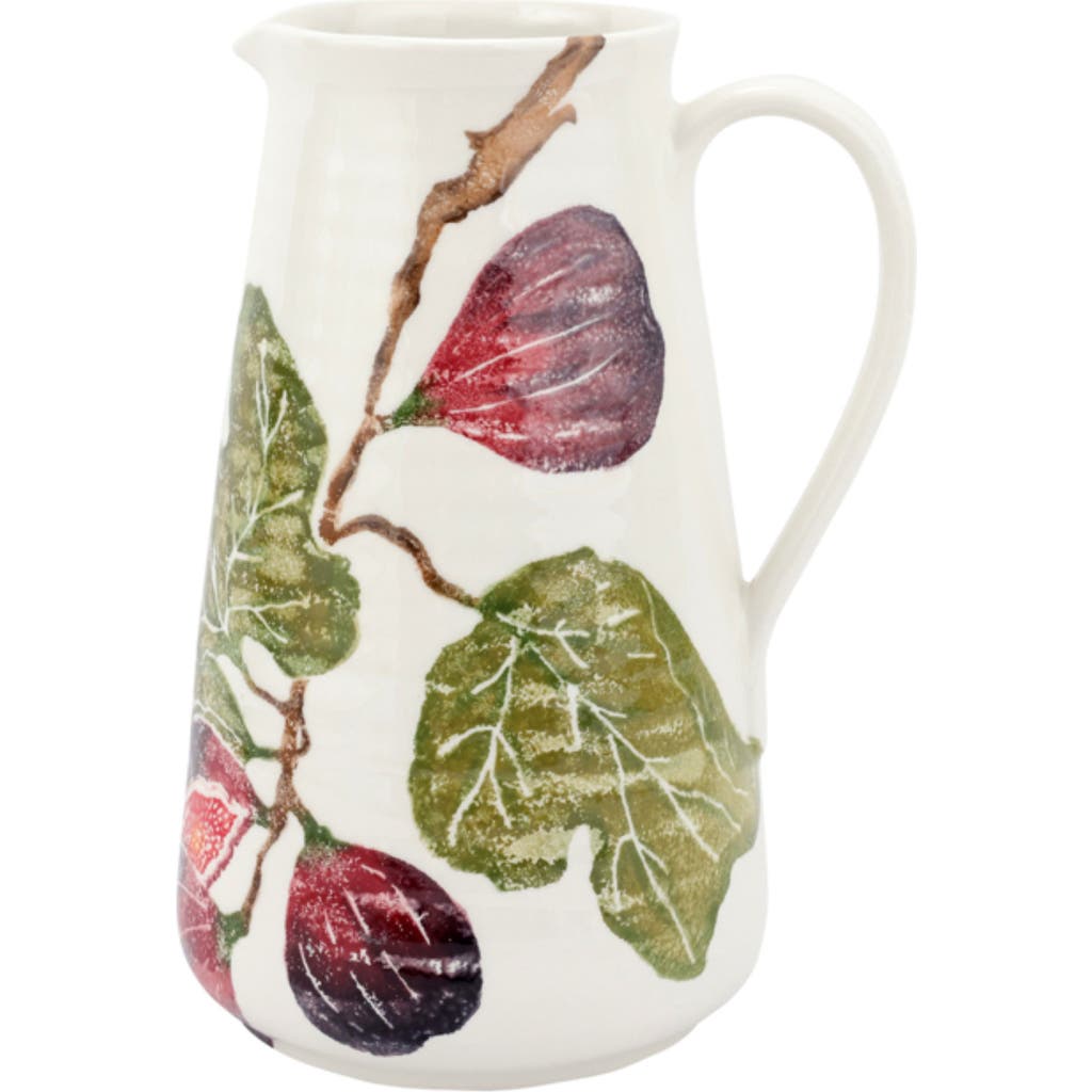 Vietri Fico Large Pitcher In Multi