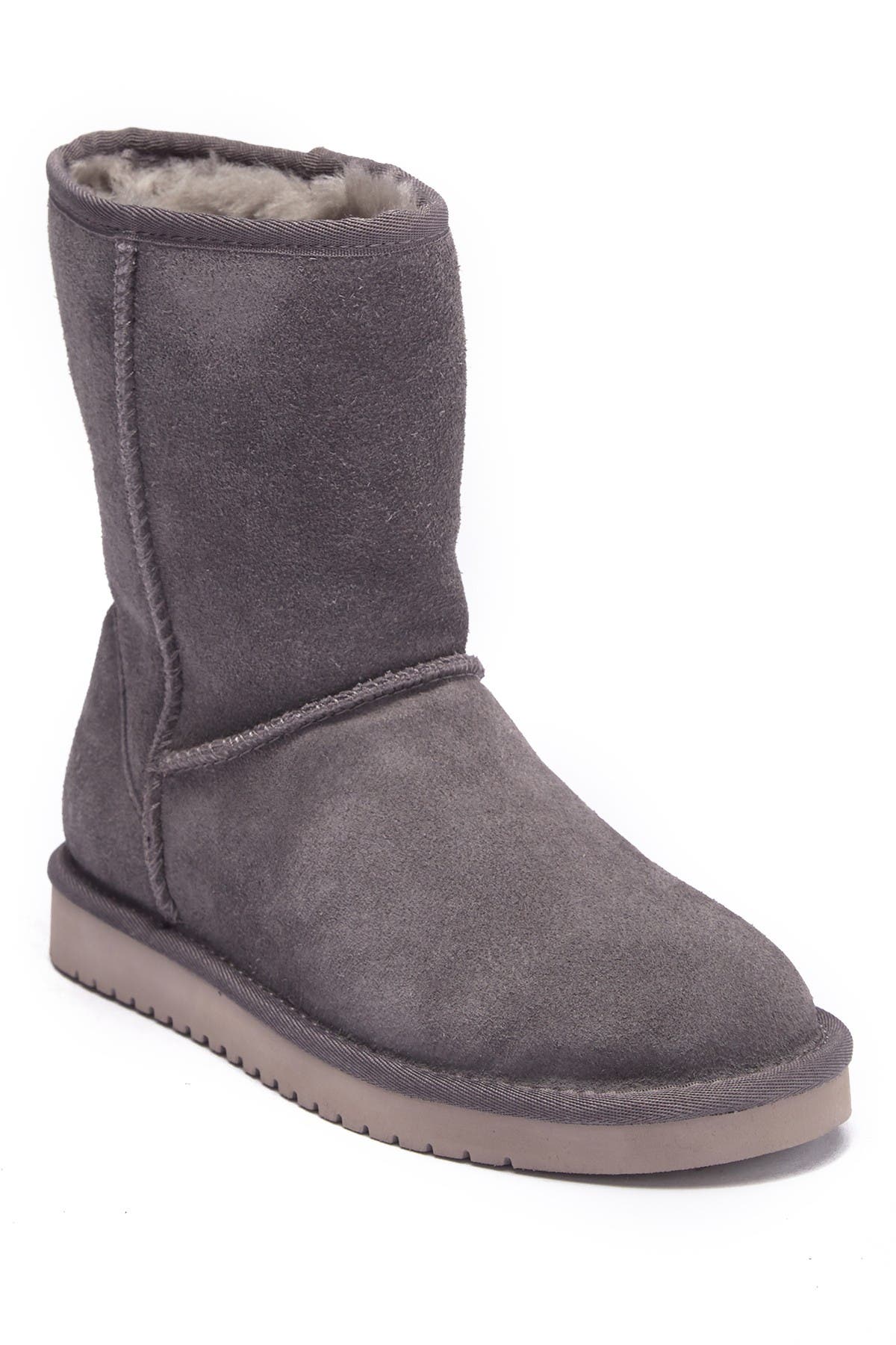 Classic Faux Shearling Short Boot, Main, color, RBBT