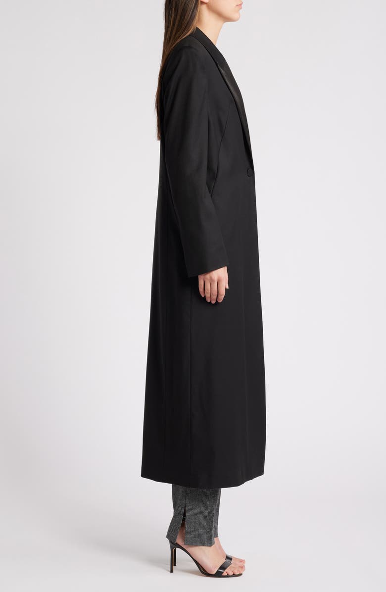 BOSS Corari Longline Coat, Alternate, color, 