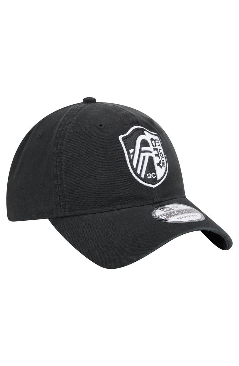 New Era Men's New Era Black St. Louis City SC 2025 Kickoff 9TWENTY Adjustable Hat, Alternate, color, Black