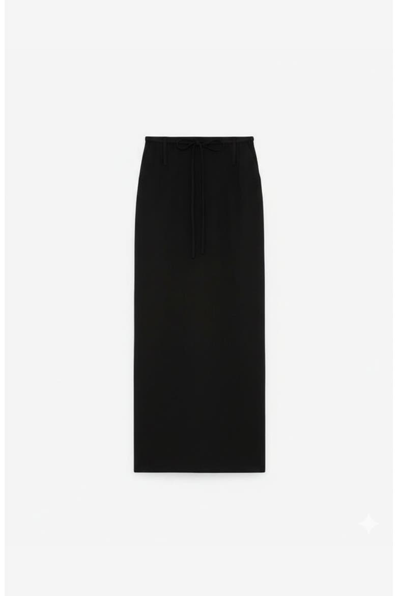 Arline Maxi Skirt, Alternate, color, Black