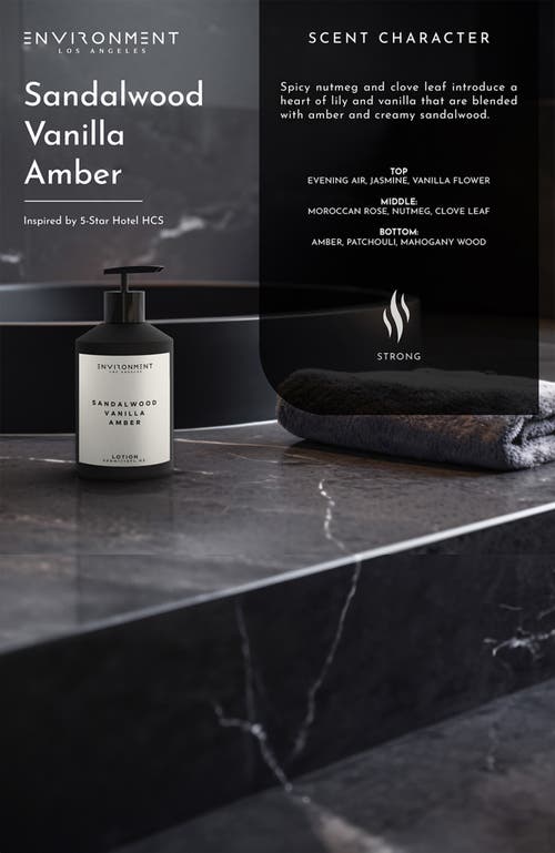 Environment Inspired By 5-star Luxury Hotel Lotion