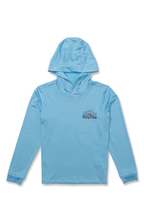 Kids' View Point Sunshirt Hooded Rashguard (Big Kid)