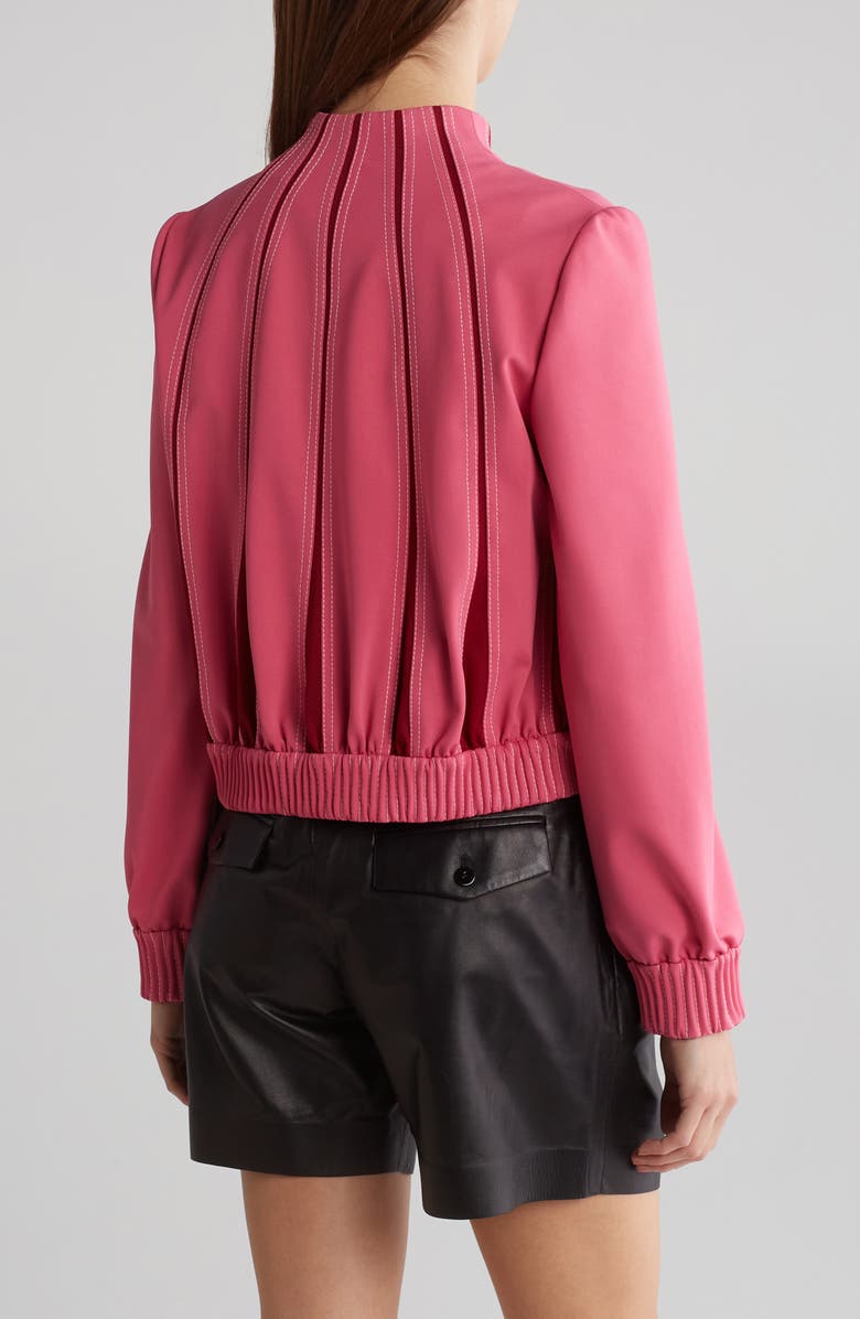 Valentino Techno Contrast Track Jacket, Alternate, color, 