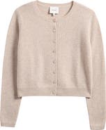 Reformation Clara Cashmere Crew Cardigan