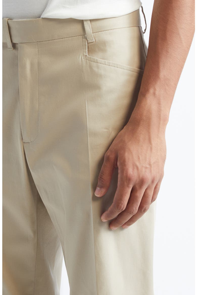 New Stretch Cotton Chinos, Alternate, color, M0131 BEIGE