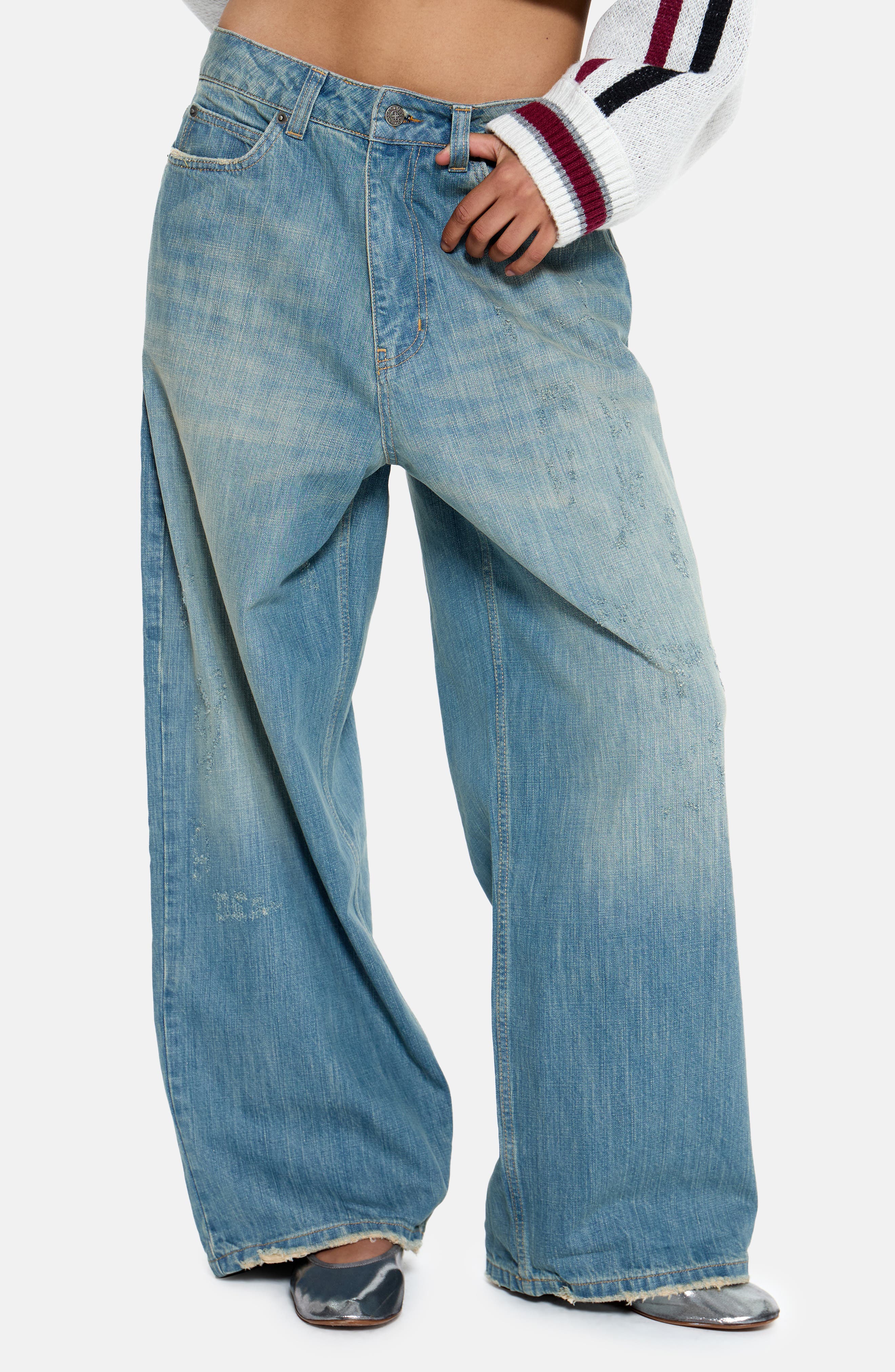 Light Wash Slub Colossus Jeans