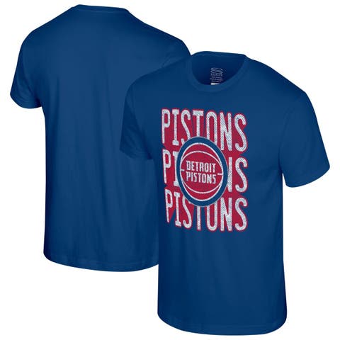 Unisex Stadium Essentials  Royal Detroit Pistons Step Up T-Shirt