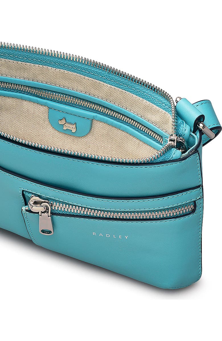 Radley Pockets Mini Zip Top Crossbody Bag, Alternate, color, Maldives