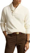 Polo Ralph Lauren Luxury Jersey Shawl-Collar Pullover