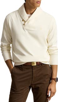 Polo Ralph Lauren Luxury Jersey Shawl-Collar Pullover