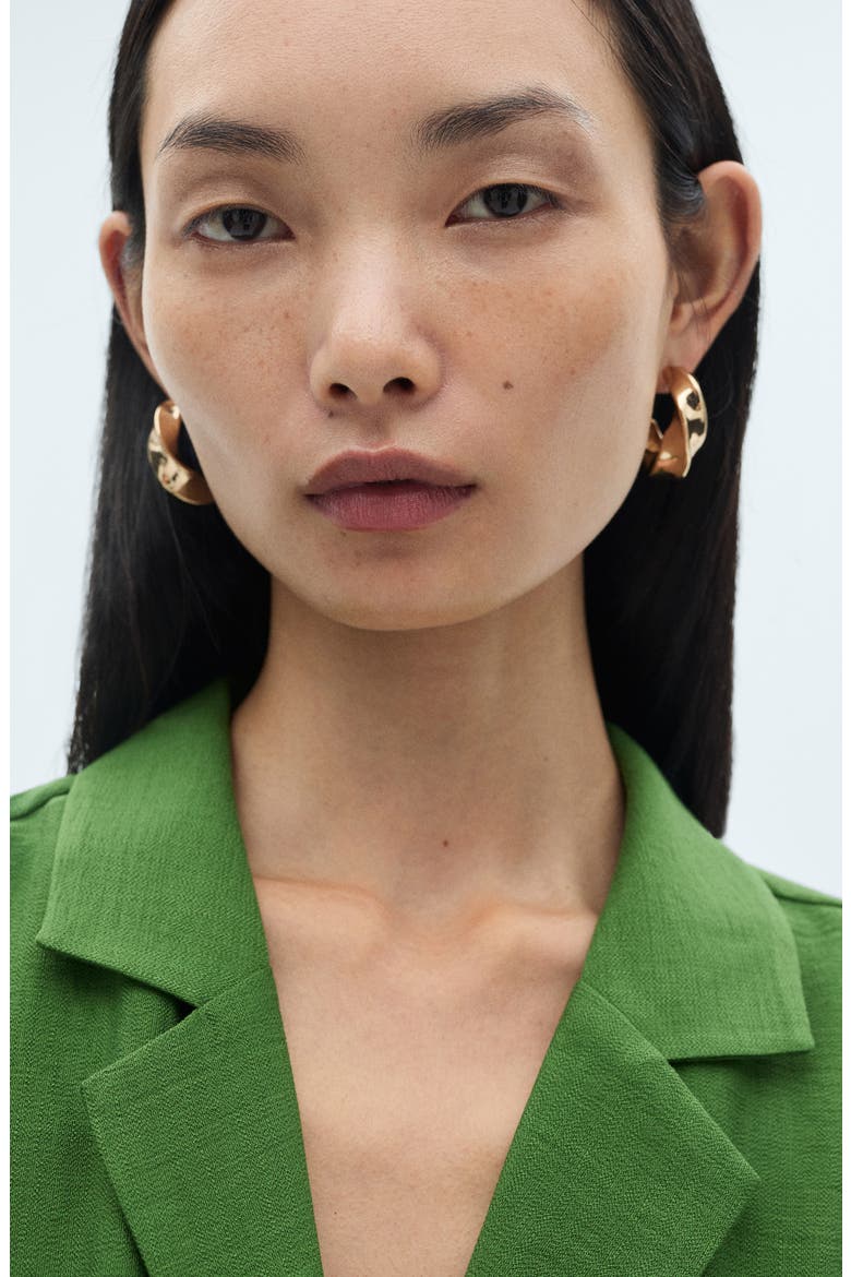 Bow Midi Shirtdress, Alternate, color, GREEN