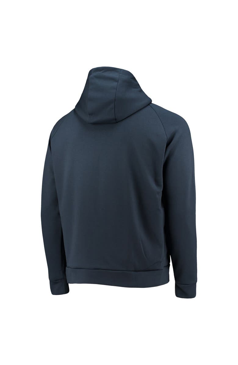 DUNBROOKE Men's Dunbrooke Navy Tennessee Titans Shag Tri-Blend Full-Zip Raglan Hoodie, Alternate, color, Navy