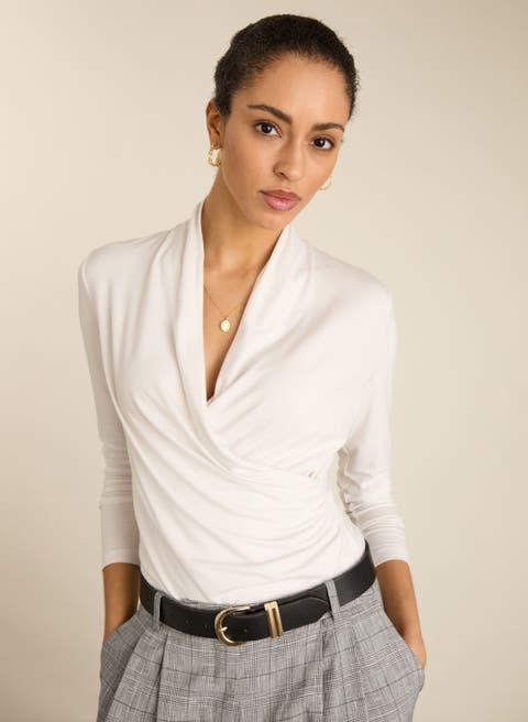 Gylda Wrap Top