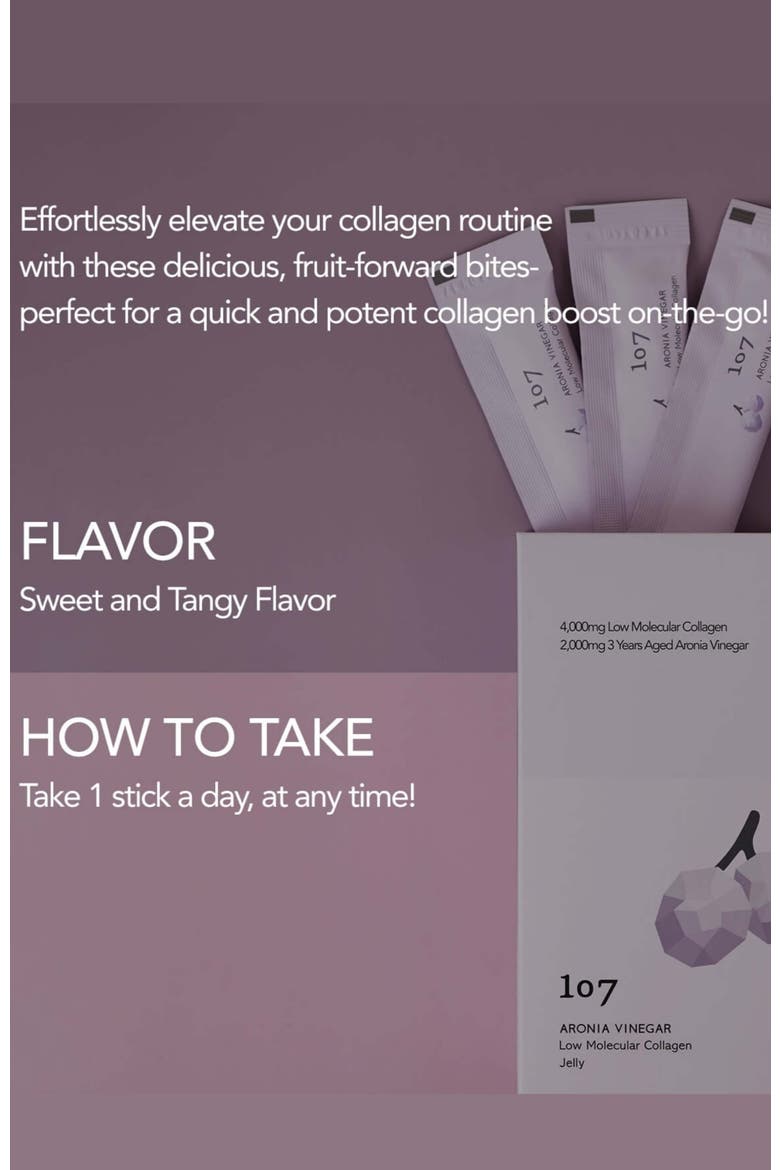 Aronia Vinegar Low Molecular Collagen, Alternate, color, None