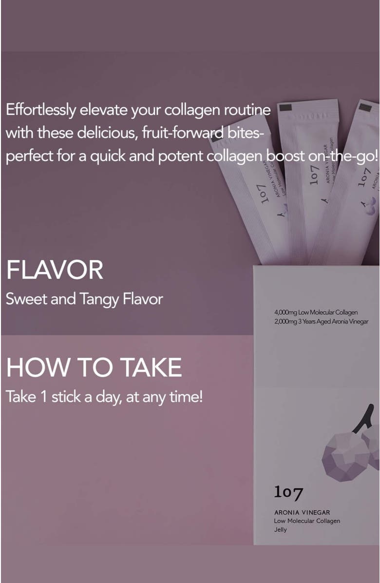 107 Aronia Vinegar Low Molecular Collagen, Alternate, color, NO COLOR