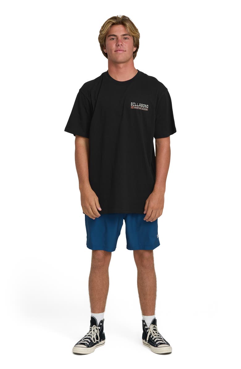 Billabong Agave Premium Graphic T-Shirt, Alternate, color, Black
