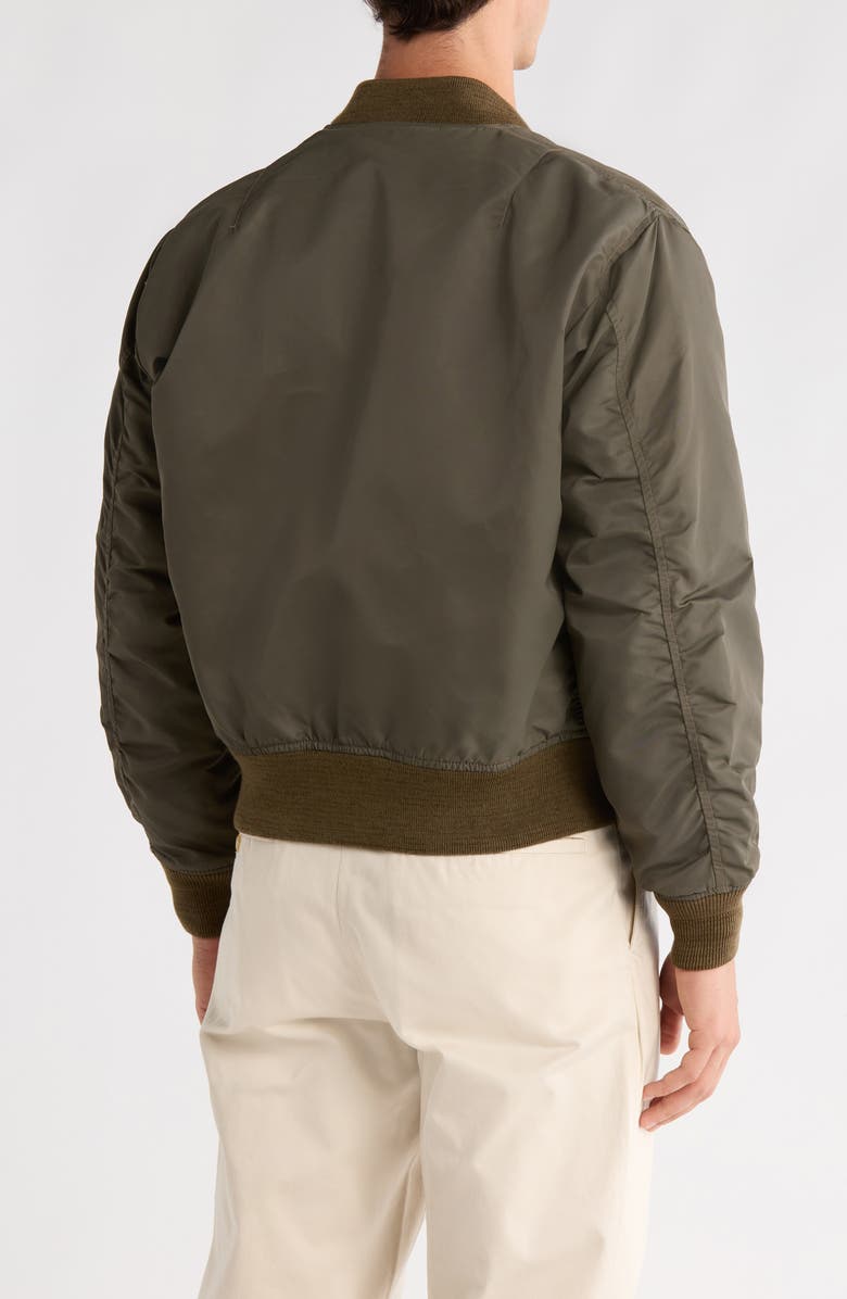 BUCK MASON Flight Nylon Bomber Jacket, Alternate, color, 