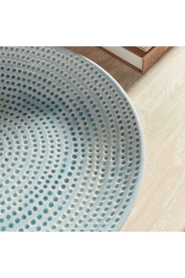 Miro Decorative Plate, Alternate, color, Blue