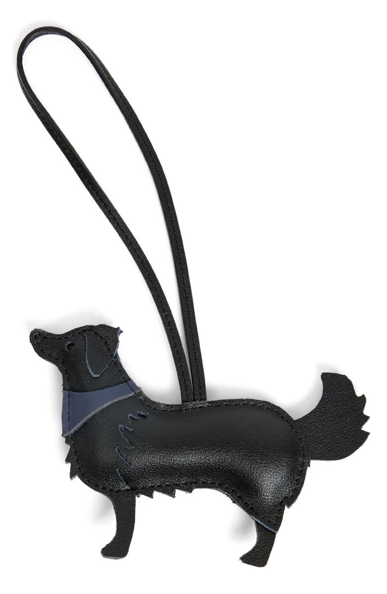 Clare V. Coqui Bag Charm, Main, color, Black