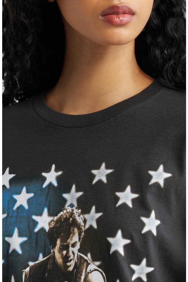 Springsteen Cotton Graphic T-Shirt, Alternate, color, BLACK