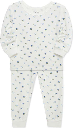 Floral Toile 2-Pack Stretch Viscose Pajama Set