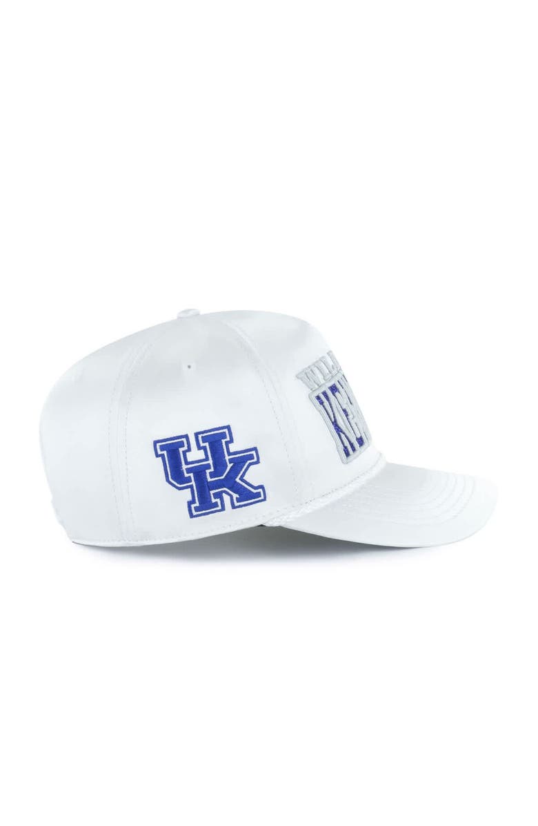 '47 Women's '47 White Kentucky Wildcats Outspoken Hitch Adjustable Hat, Alternate, color, White