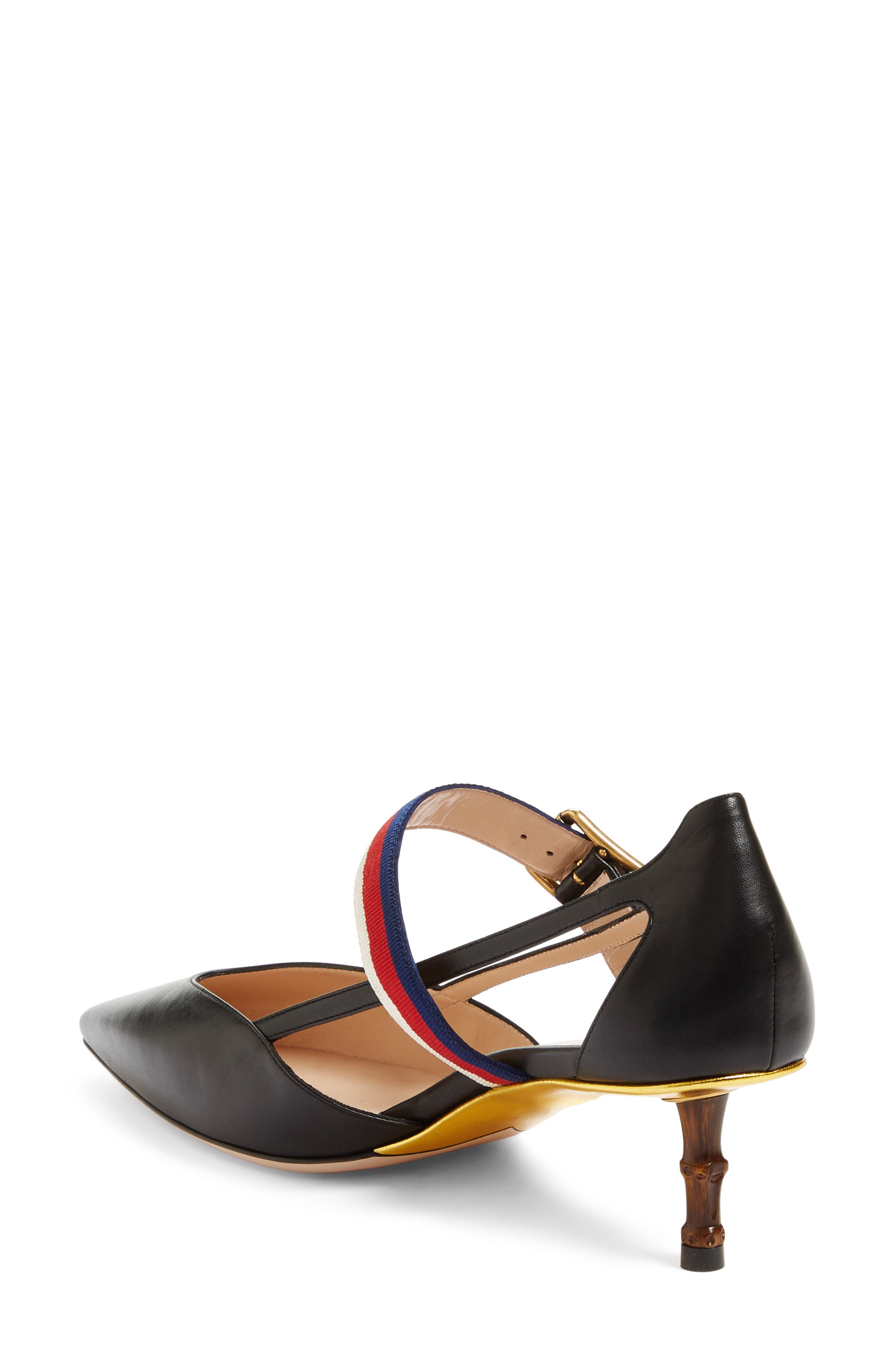 Gucci Stripe Pump, Alternate, color, 
