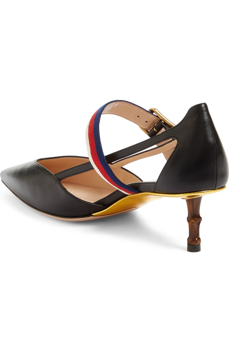 Gucci Stripe Pump, Alternate, color,