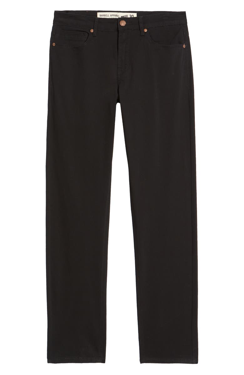 Barbell Apparel Men's Athletic Stretch Cotton Blend Chino Pants, Alternate, color, 