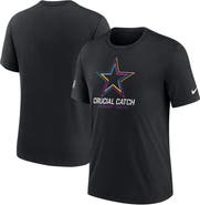 Nike Men's Nike Black Dallas Cowboys 2024 NFL Crucial Catch T-Shirt