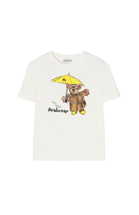 Rain Bear Cotton T-shirt