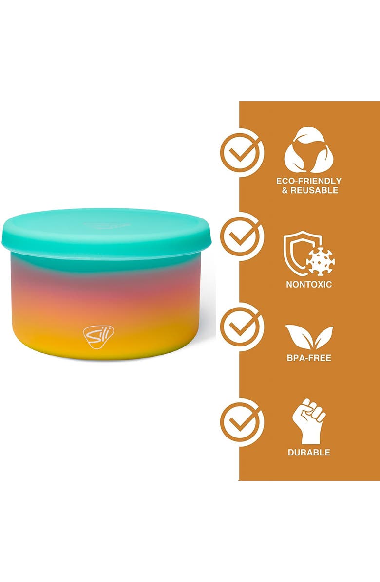 Silipint Silicone 20oz Lidded Bowls 2 Pack, Alternate, color, 