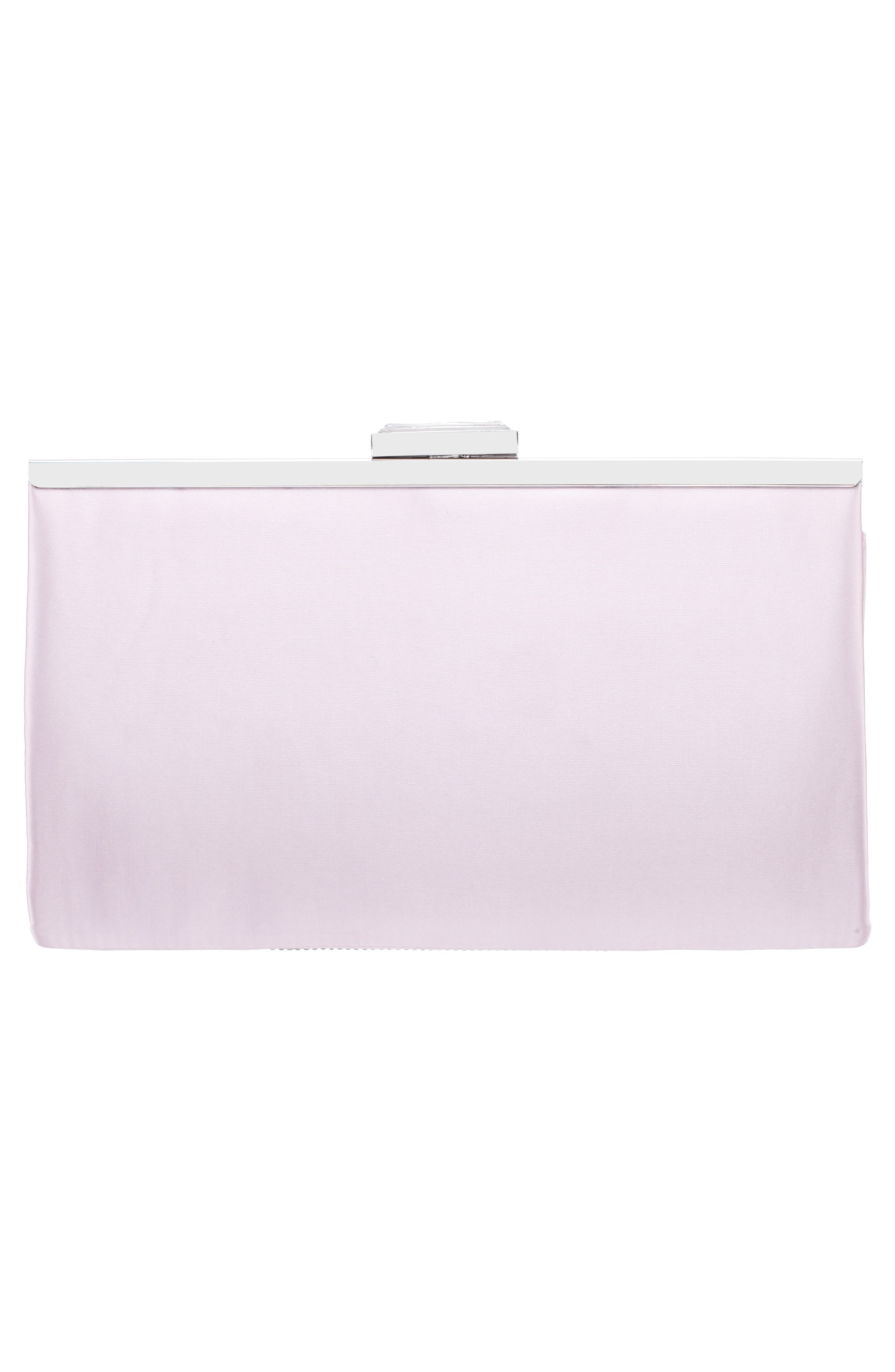 Ophelia Frame Clutch, Alternate, color, ROSE MIST