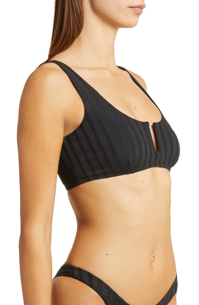 Vitamin A<sup>®</sup> Ursula Bikini Top, Alternate, color, Black Superib