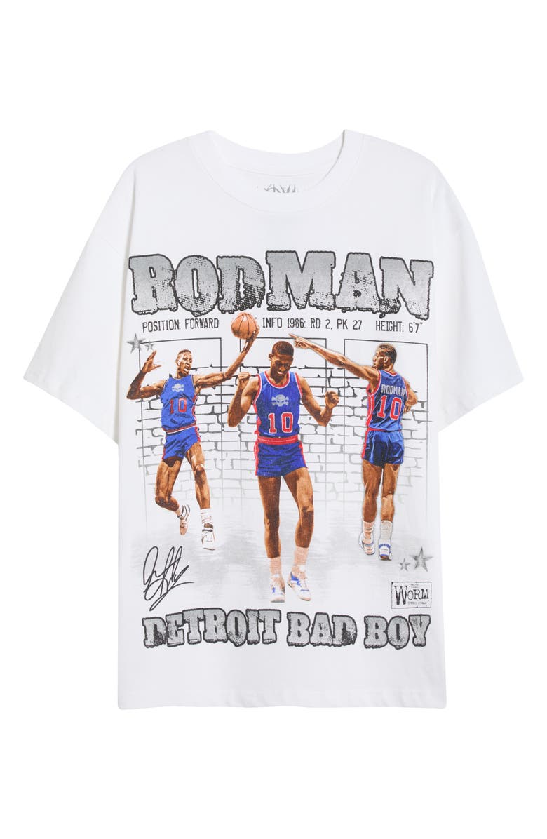 ID Supply Co Rodman Detroit Graphic T-Shirt, Alternate, color, White